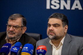 نشست امیرابراهیم رسولی سخنگوی شورای ائتلاف نیروهای انقلاب و عبدالحسین روحالامینی رئیس شورای مرکزی حزب توسعه و عدالت در خبرگزاری ایسنا