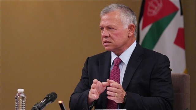 هشدار پادشاه اردن نسبت به افزایش اظهارات افراط گرایانه مقامات رژیم صهیونیستی