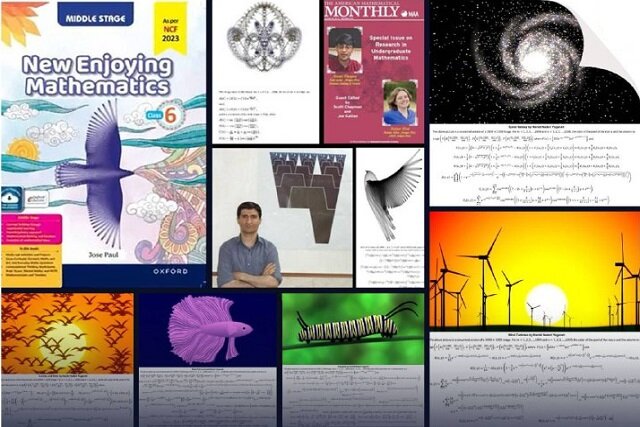 اثری که برای طرح روی جلد کتاب ریاضی دانشآموزان توسط دانشگاه آکسفورد انتخاب شد