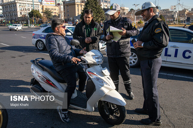 عکس تزئینی ست توقیف ۲۳ خودرو و موتورسیکلت مزاحم در شاهرود