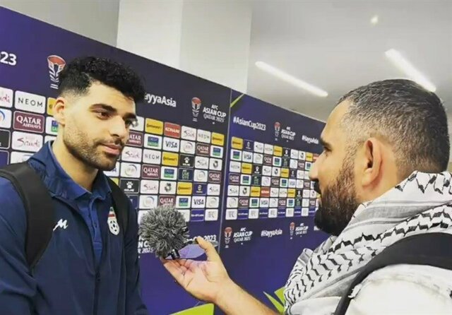 پیام مهدی طارمی برای مردم فلسطین پیام مهدی طارمی برای مردم فلسطین