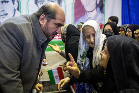 محسن منصوری، معاون اجرایی رئیس جمهور در حاشیه دیدار اقشار و منتخبین شهرستان فیروزکوه با سید ابراهیم رئیسی، رئیس جمهور