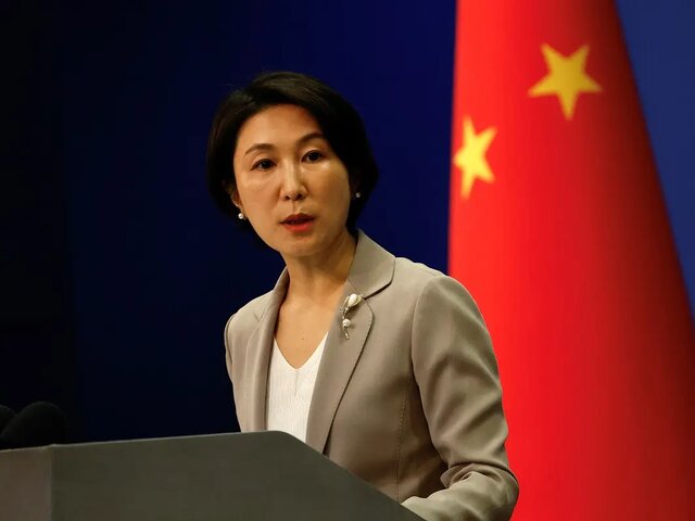 «مائو نینگ» سخنگوی وزارت خارجه چین مخالفت پکن با تحریمهای احتمالی آمریکا به بهانه همکاری با روسیه