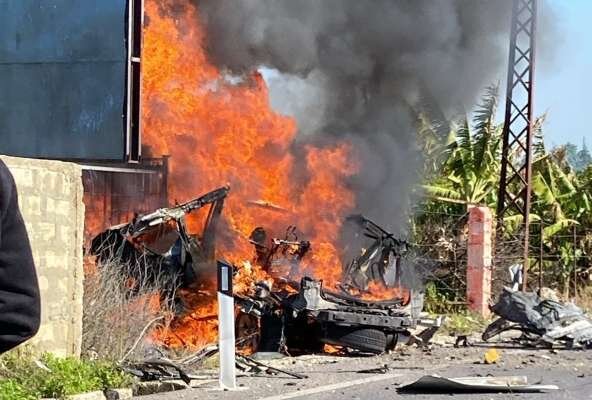 شهادت ۲ عضو مقاومت در حمله پهپادی رژیم صهیونیستی به جنوب لبنان شهادت ۲ عضو مقاومت در حمله پهپادی رژیم صهیونیستی به جنوب لبنان