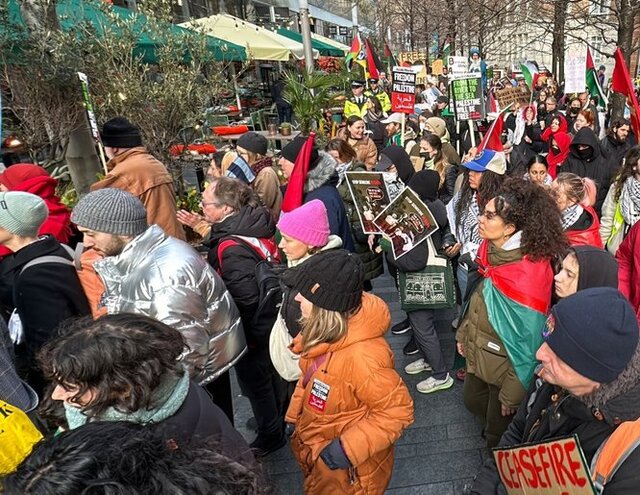 اعتراضات در لندن علیه فروش سلاح به تلآویو