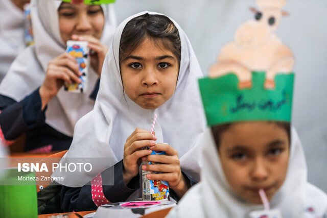 عکس تزئینی است توزیع شیر مدارس در کل کشور انجام خواهد شد