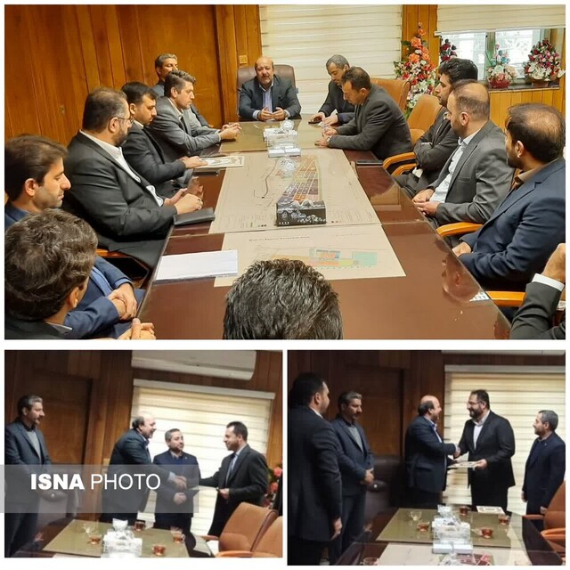 سرپرست شرکت شهرکهای صنعتی استان ایلام معارفه شد