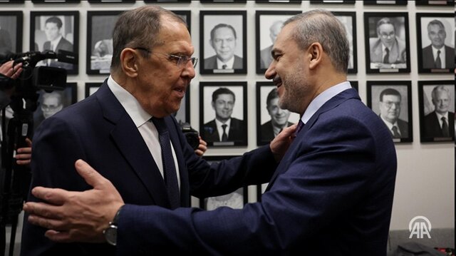 دیدار لاوروف با همتای ترکیهای غزه، سوریه و دریای سرخ، محور رایزنی لاوروف با همتایانش از ترکیه و لبنان