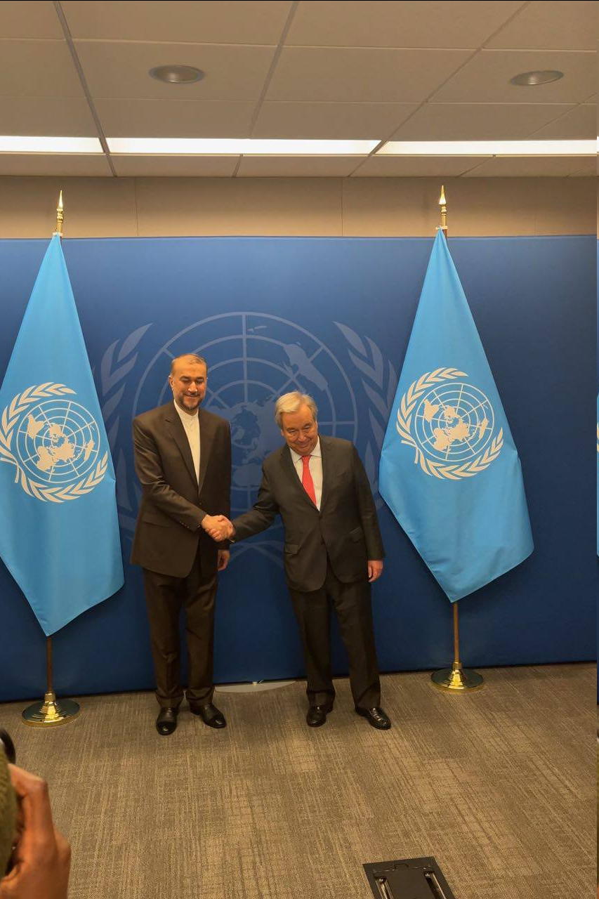 درخواست امیرعبداللهیان از دبیر کل سازمان ملل