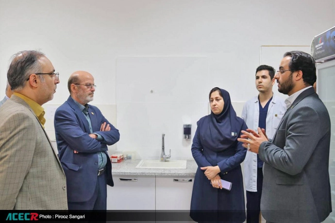 بازدید رییس جهاد دانشگاهی از سازمان انرژی اتمی بوشهر