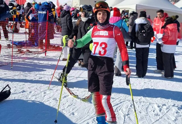 چهل‌وپنجمی اسکی‌باز ایران در المپیک زمستانی جوانان