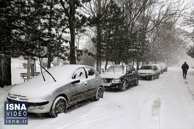 ویدیو/ بارش سنگین برف در اردبیل ویدیو/ بارش سنگین برف در اردبیل