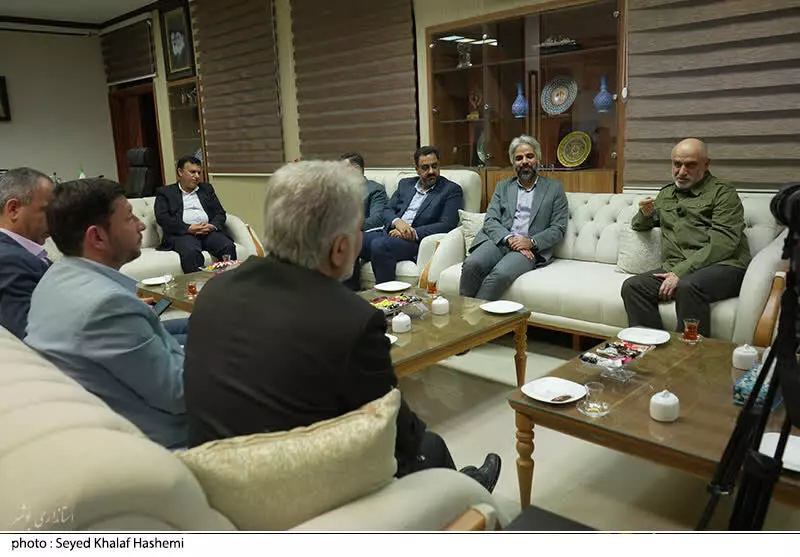 دیدار استاندار بوشهر با رئیس سازمان زندانها