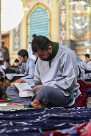 مراسم اعتکاف در مسجد جمکران