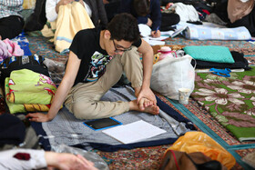 مراسم اعتکاف در مسجد جمکران