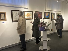 نمایشگاه هنرهای تجسمی فجر در اراک برپا شد