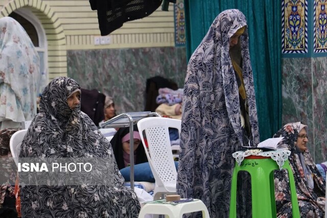 رشد ۸۸ درصدی حضور گیلانی ها در مراسم اعتکاف + تصاویر