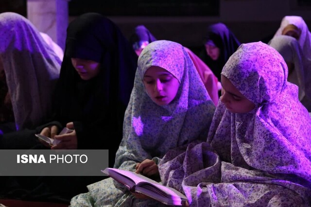 رشد ۸۸ درصدی حضور گیلانی ها در مراسم اعتکاف + تصاویر