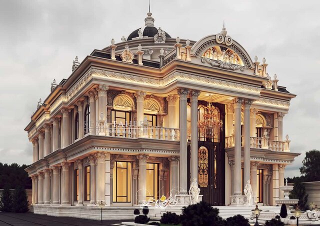 طراحی ویلا کلاسیک: اصول، ویژگیها و مزایا