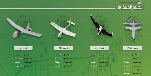 پهپاد، بازوی بلند ارتش یمن در مقابله با دشمنان