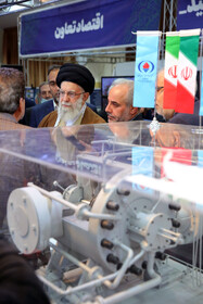 بازدید رهبر انقلاب از نمایشگاه توانمندیهای تولید داخلی