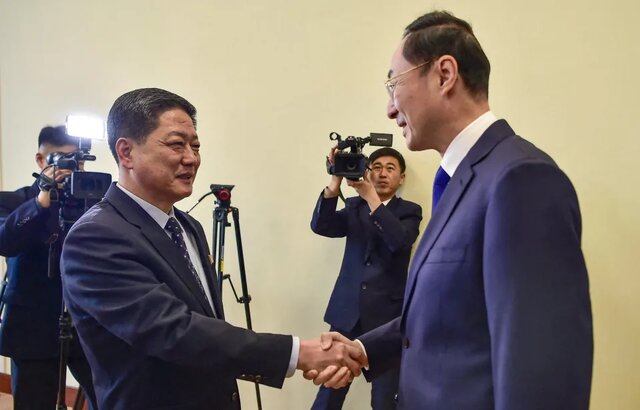 دیدار معاونان وزرای خارجه چین و کره شمالی کره شمالی و چین در تمامی سطوح به تعمیق روابط میپردازند