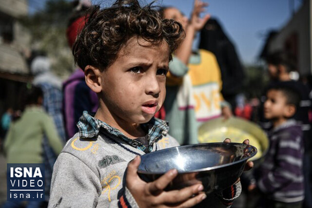 ویدیو/ گرسنگی؛ طرح جهنمی رژیم‌صهیونیستی علیه ساکنان غزه
