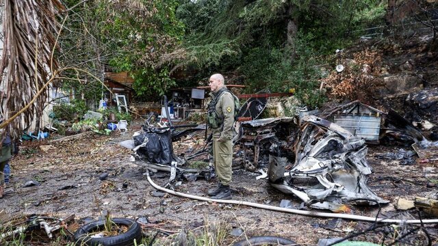 مکانی در شمال سرزمینهای اشغالی پس از حمله حزبالله رسانههای عبریزبان: حزبالله سطح جنگ روانی خود را تشدید کرده است