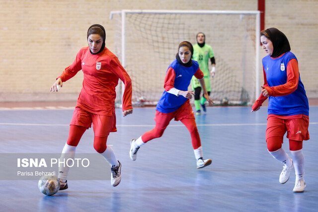 عکس آرشیوی است شکست دختران فوتسال ایران در تورنمنت چین