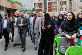 حضور رضا مرادصحرایی، وزیر آموزش و پرورش در آیین نواختن گلبانگ انقلاب اسلامی 