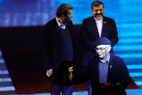 پرویز شیخ طادی، کارگردان در افتتاحیه چهل و دومین جشنواره بینالمللی فیلم فجر