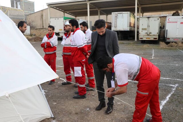 آغاز مسابقههای تخصصی امداد و نجات هلال احمر در کردستان