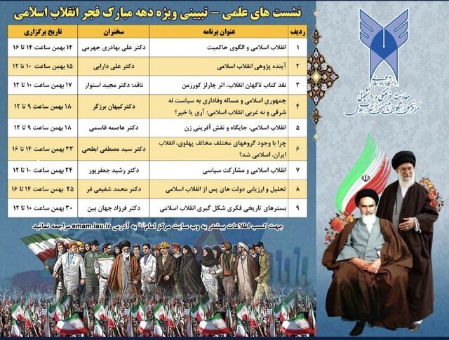 ایام الله دهه فجر از جمله نقاط عطف مهم تاریخ ایران و جهان است