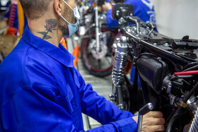 افتتاح خط تولید موتور سیکلت در زندان لنگرود - قم
