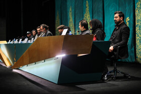 عوامیل فیلم تمساح خونی در نشست خبری این فیلم