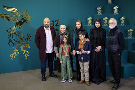 عوامل فیلم تابستان همان سال در حاشیه دومین روز چهل و دومین جشنواره فیلم فجر