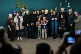 عوامل فیلم تابستان همان سال در حاشیه دومین روز چهل و دومین جشنواره فیلم فجر