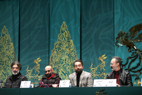 عوامل فیلم شهسوار در نشست خبری این فیلم