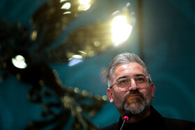 حسین نمازی کارگردان فیلم شهسوار در نشست خبری این فیلم