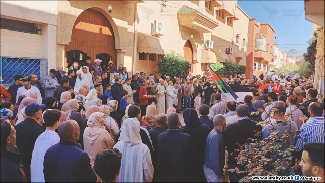راهپیمایی در مراکش، یمن و اردن در همبستگی با غزه