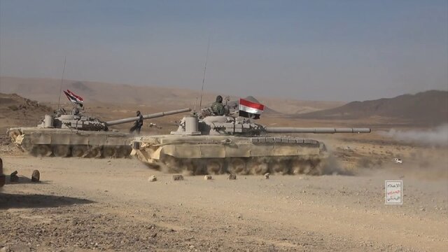 مانور نظامی یمن در حمایت از فلسطین