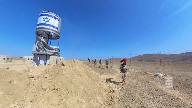 مانور نظامی یمن در حمایت از فلسطین