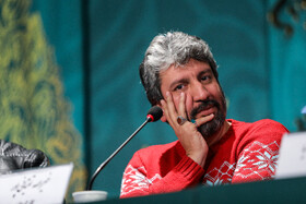 خیرالله تقیانیپور کارگردان فیلم قلب قره در نشست خبری این فیلم