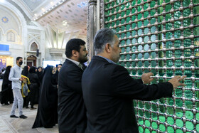 محمدمهدی خیرجو مدیرعامل ایسنا مراسم تجدید میثاق دانشگاهیان با امام راحل