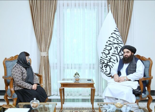 نشست دوحه محور گفتوگوی امیرخان متقی و رئیس نمایندگی سازمان ملل در امور افغانستان نشست دوحه محور گفتوگوی امیرخان متقی و رئیس نمایندگی سازمان ملل در امور افغانستان