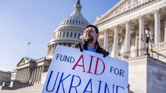 سنای آمریکا لایحه کمک به اوکراین، رژیم صهیونیستی و اصلاحات مرزی را ارائه کرد