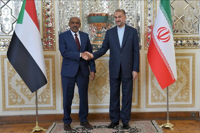 دیدار وزیر خارجه سودان با امیرعبداللهیان دیدار وزیر خارجه سودان با امیرعبداللهیان