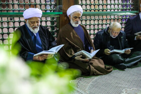 حجت‌الاسلام مجید انصاری در مراسم تجدید میثاق اعضای مجمع تشخیص مصلحت نظام با امام راحل
