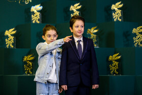  امیررضا جوکاربازیگر فیلم نپتون در حاشیه ششمین روز چهل و دومین جشنواره فیلم فجر