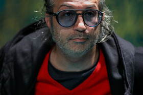 داوود محمدی، مدیر فیلمبرداری فیلم سینمایی نپتون در نشست خبری این فیلم در ششمین روز چهل و دومین جشنواره فیلم فجر